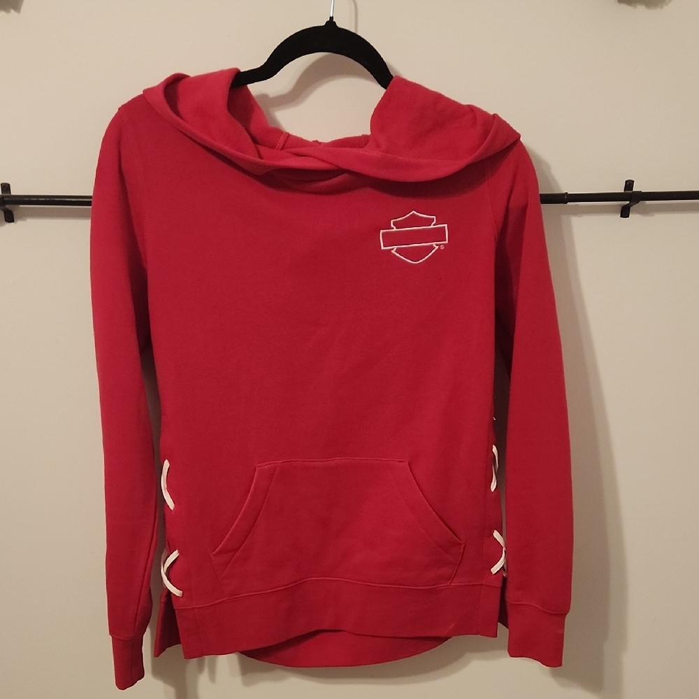 Harley-Davidson Pink Hooded Sweatshirt